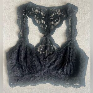 Express Black Lace Bralette